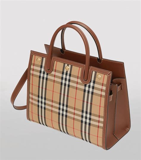 burberry vintage check backpack|burberry vintage check handbag.